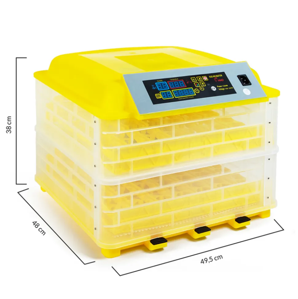 IDMARKET - Couveuse automatique 112 oeufs incubateur autonome intelligent