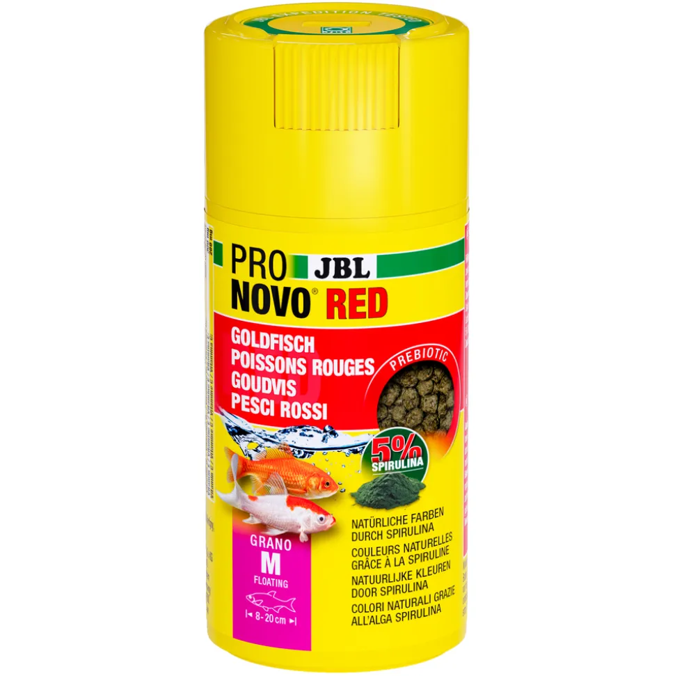 JBL - Aliment Pronovo Red poissons rouges grano M 100ml