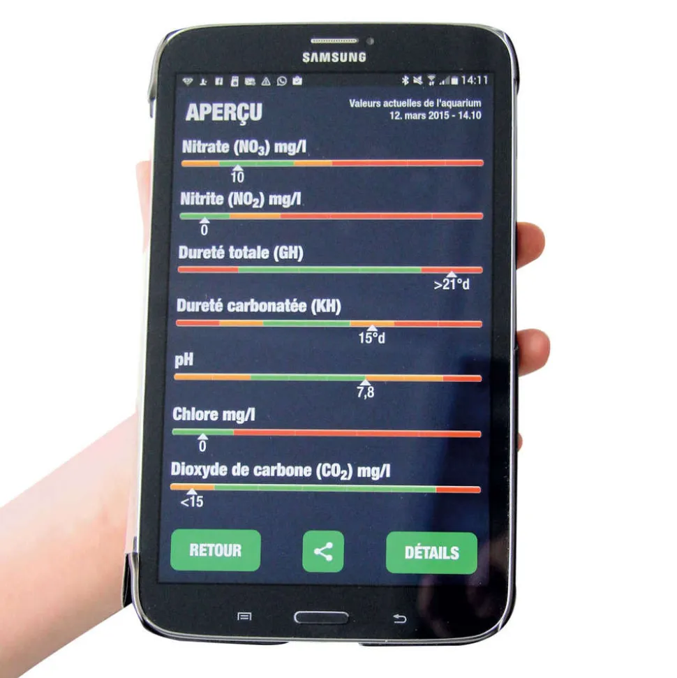 JBL - Bandelette de test avec analyse électronique JBL ProScan