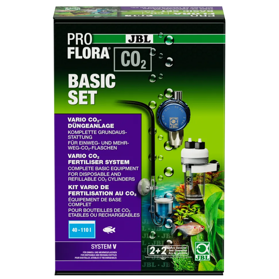JBL - Kit Basic Vario de fertilisation au Co2 pour plantes d'aquarium