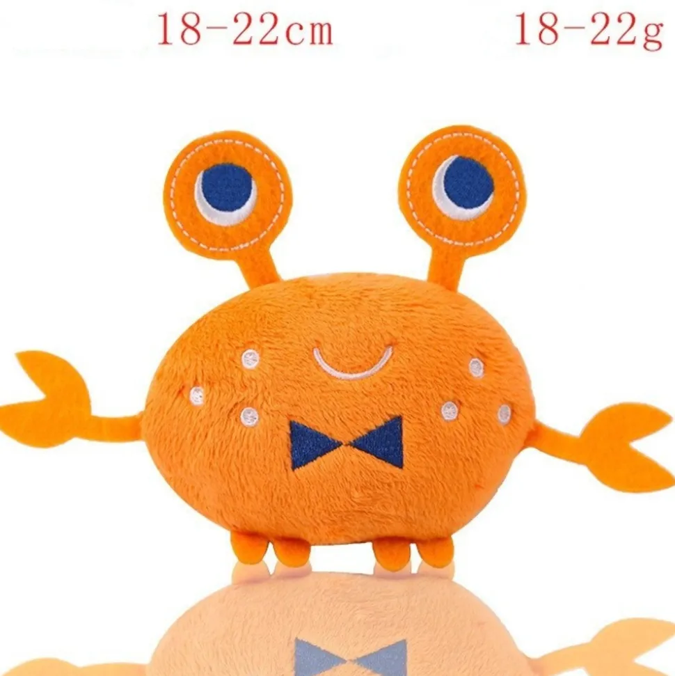 Jouets pour chiens en forme de hamburger, de frites, de glace, d'écrevisses, de bouteille de lait et de bonbons
