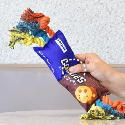 Jouets pour chiens - mcboson - corde couinante en forme de biscuit