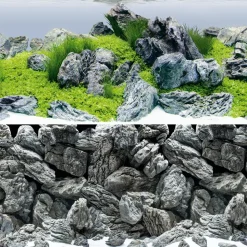JUWEL - Poster aquarium rochers/aquascape T.4 L