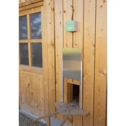 KERBL - Porte coulissante de poulailler 43x40 cm 436732