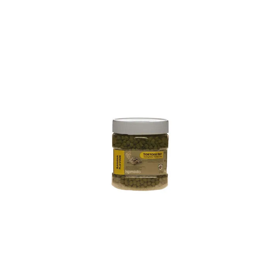 KOMODO - Granulés goût banane pour tortues de terre : 170gr