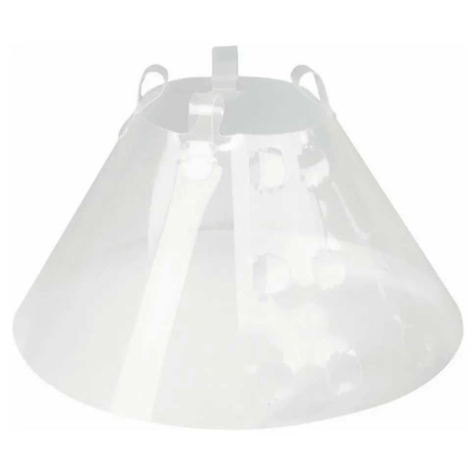 KVP - Collier de protection isabelino pour chiens quick fit transparent (33-41 cm)