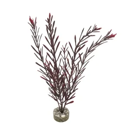 LABEO - Plante artificielle pour aquarium, algue haute - H.32cm
