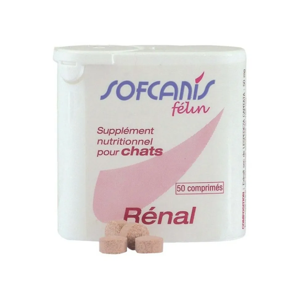 LABORATOIRE MOUREAU - Sofcanis felin renal - moureau 50 comprimés