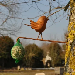 LA GRANDE PRAIRIE - Ensemble de 2 supports boule de graisse oiseau papillon
