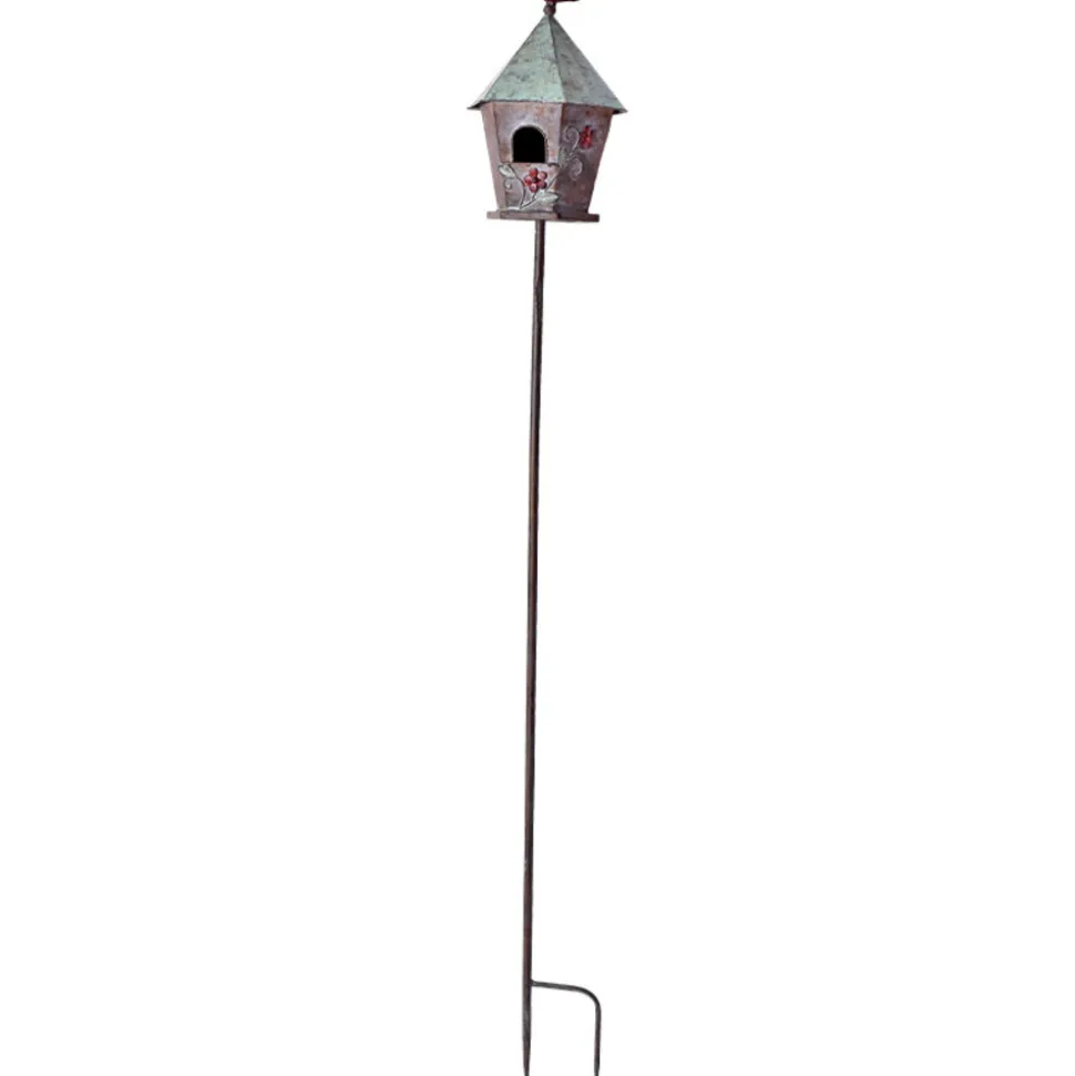 LA GRANDE PRAIRIE - Tuteur nichoir oiseaux 22x150cm