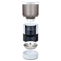 LIVOO - Livoo distributeur de croquettes automatique 5w blanc - pet100