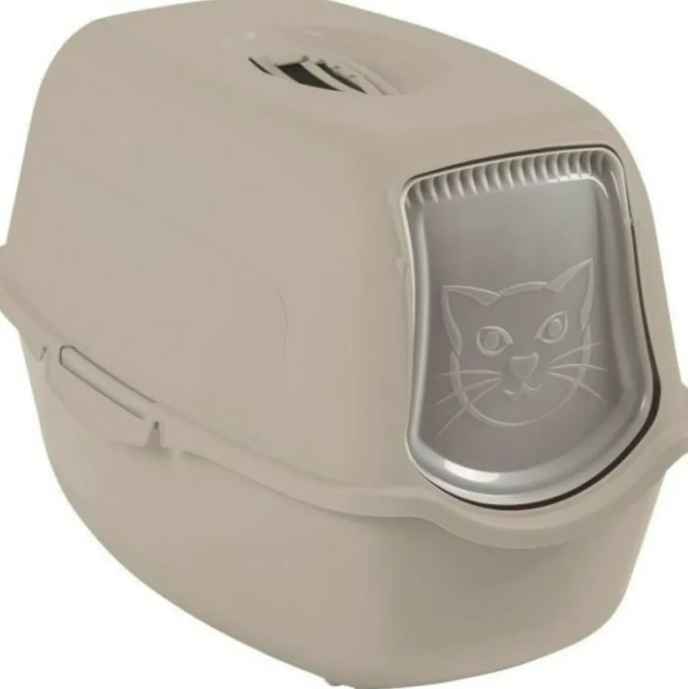 Maison de toilette - rotho - cappuccino (pp recyclé)