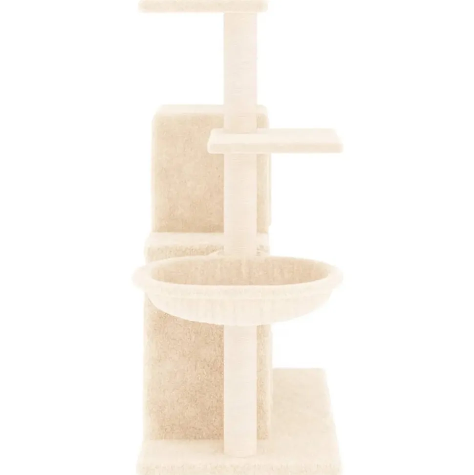MAISON EXCLUSIVE - Arbre à chat avec griffoirs en sisal crème 83 cm