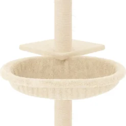 MAISON EXCLUSIVE - Arbre à chat avec griffoirs en sisal crème 72 cm