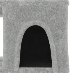 MAISON EXCLUSIVE - Arbre à chat avec griffoirs en sisal gris clair 48 cm