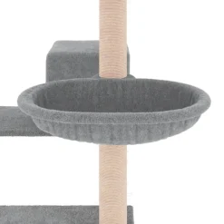 MAISON EXCLUSIVE - Arbre à chat avec griffoirs en sisal gris clair 82,5 cm
