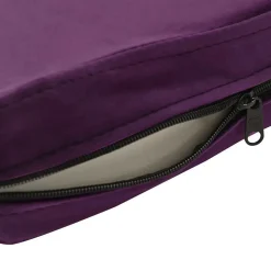 MAISON EXCLUSIVE - Canapé pour chien bordeaux 72x45x30 cm peluche