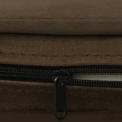 MAISON EXCLUSIVE - Canapé pour chien marron 67x47x36 cm peluche