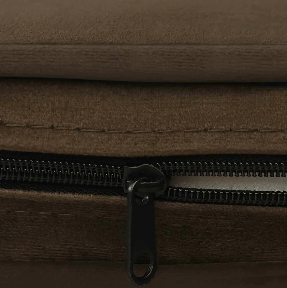 MAISON EXCLUSIVE - Canapé pour chien marron 67x47x36 cm peluche