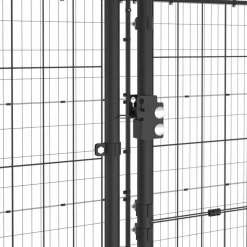 MAISON EXCLUSIVE - Chenil d'extérieur pour chiens acier 21,78 m²