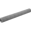 MAISON EXCLUSIVE - Grillage pour volière acier galvanisé 25x1,2 m argenté