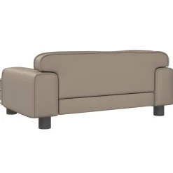 MAISON EXCLUSIVE - Lit pour chien cappuccino 70x45x30 cm similicuir