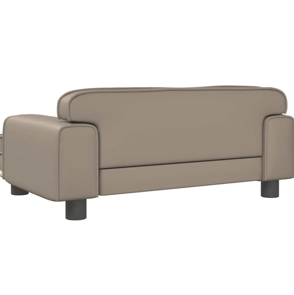 MAISON EXCLUSIVE - Lit pour chien cappuccino 70x45x30 cm similicuir