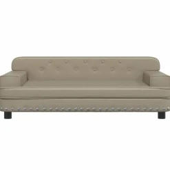 MAISON EXCLUSIVE - Lit pour chien cappuccino 90x53x30 cm similicuir