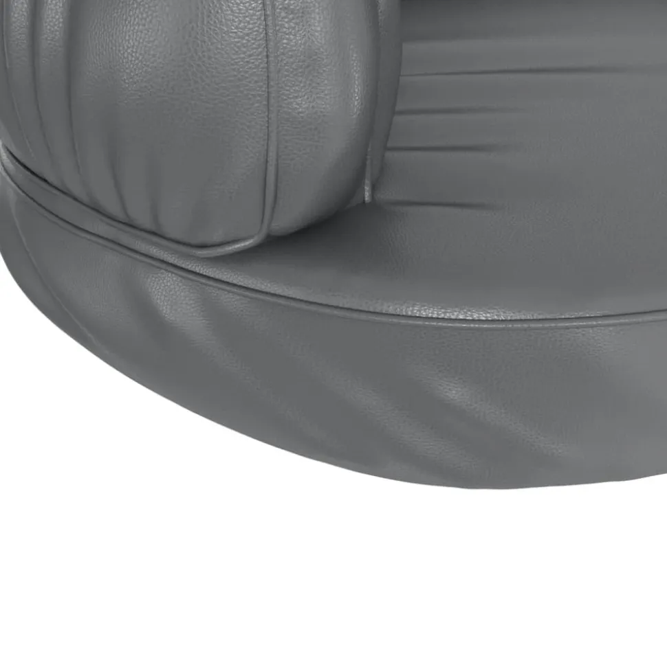 MAISON EXCLUSIVE - Lit pour chien ergonomique mousse gris 75x53 cm similicuir