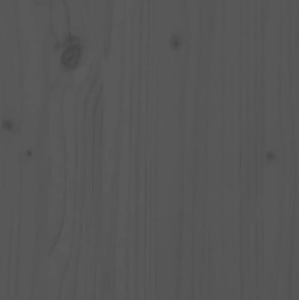 MAISON EXCLUSIVE - Lit pour chien gris 75,5x63,5x70 cm bois de pin solide