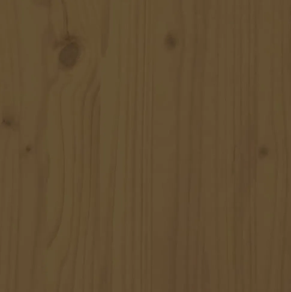 MAISON EXCLUSIVE - Lit pour chien marron miel 65,5x50,5x70 cm bois de pin solide