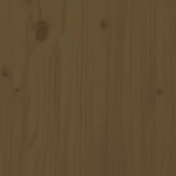 MAISON EXCLUSIVE - Lit pour chien marron miel 75,5x63,5x70 cm bois de pin solide