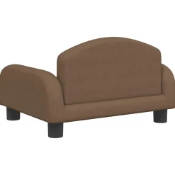 MAISON EXCLUSIVE - Lit pour chien marron 50x40x30 cm tissu