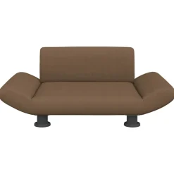 MAISON EXCLUSIVE - Lit pour chien marron 70x45x28 cm tissu