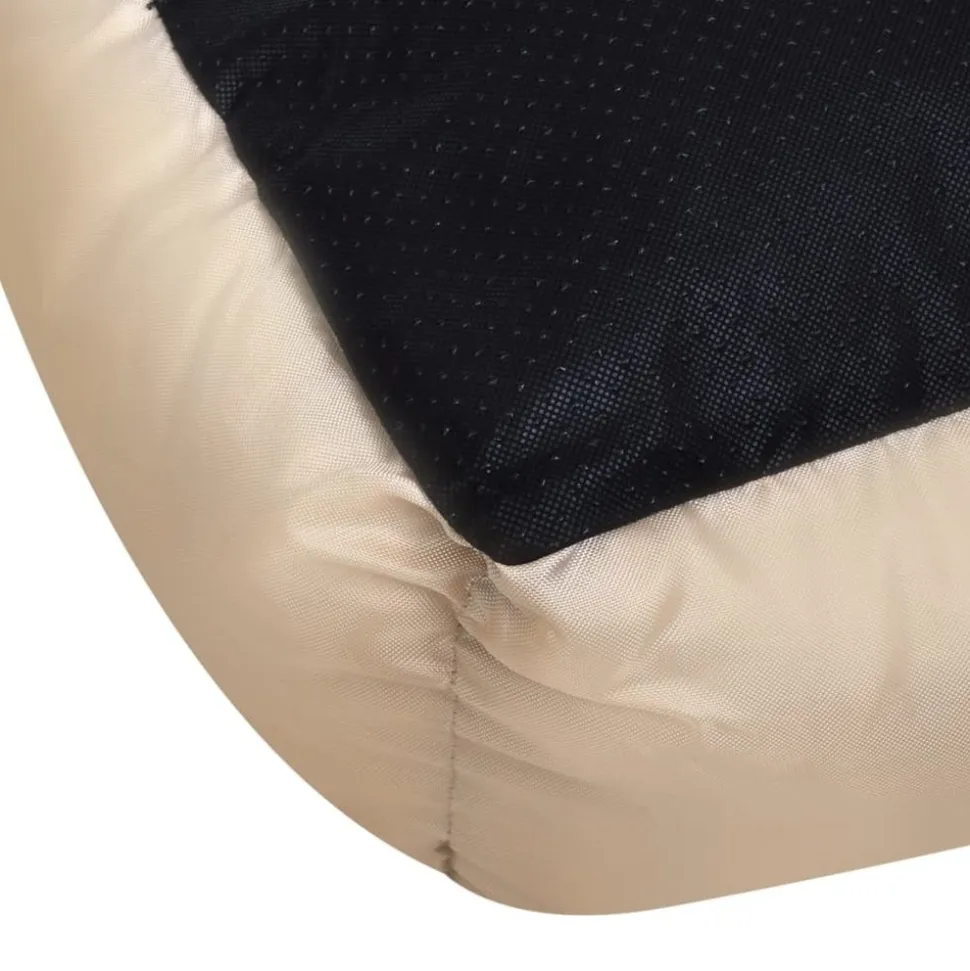 MAISON EXCLUSIVE - Lit pour chiens beige et marron xxl