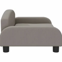 MAISON EXCLUSIVE - Lit pour chien taupe 70x45x30 cm tissu