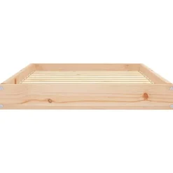 MAISON EXCLUSIVE - Lit pour chien 91,5x64x9 cm bois de pin solide