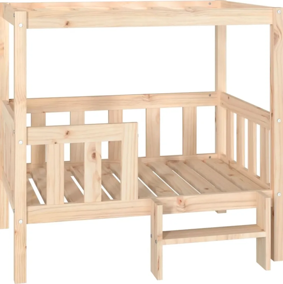 MAISON EXCLUSIVE - Lit pour chien 95,5x73,5x90 cm bois de pin solide