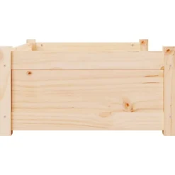 MAISON EXCLUSIVE - Lit pour chien 75,5x55,5x28 cm bois massif de pin