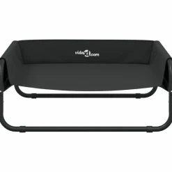 MAISON EXCLUSIVE - Lit surélevé pour chien anthracite tissu oxford et acier