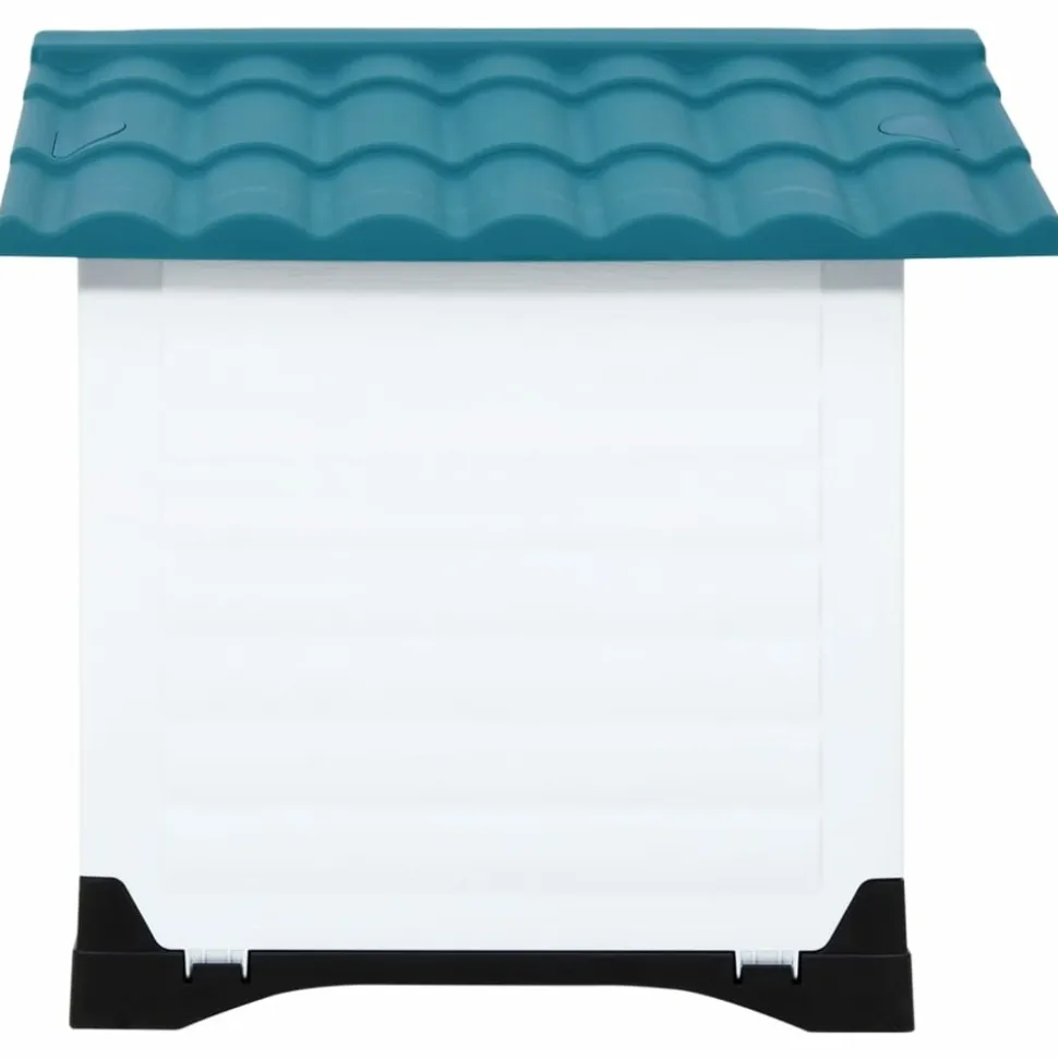 MAISON EXCLUSIVE - Niche pour chien bleu 90,5x68x66 cm polypropylène