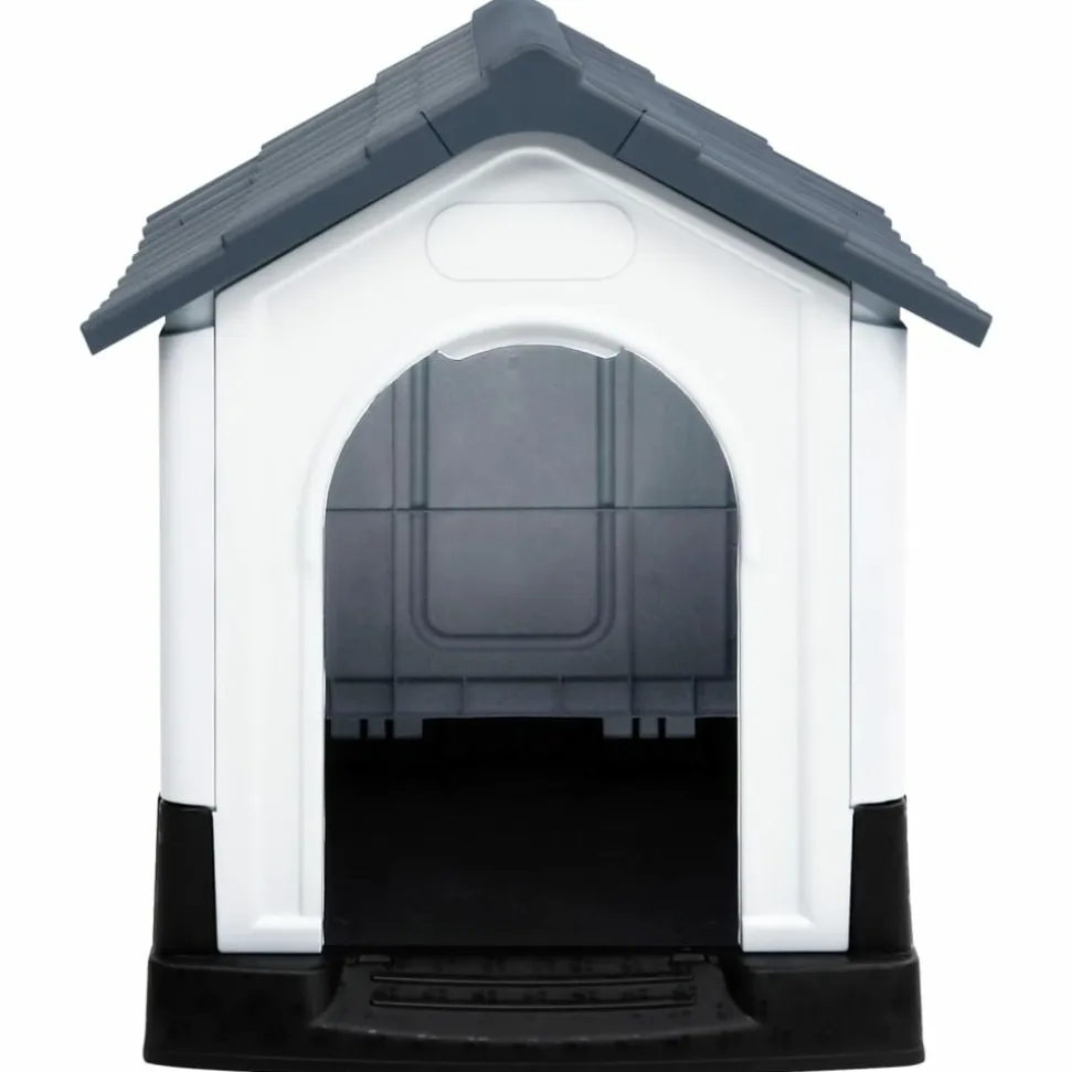 MAISON EXCLUSIVE - Niche pour chien bleu 57x68x66 cm polypropylène