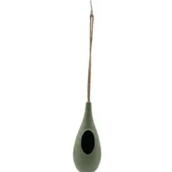 Mangeoire oiseaux goutte en bambou