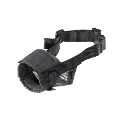 Muselière en nylon grille réglable longueur chiens chien mesure ferplast muzzle net