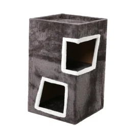 PARADISIO - Arbre à Chat Square Tower - Gris Foncé