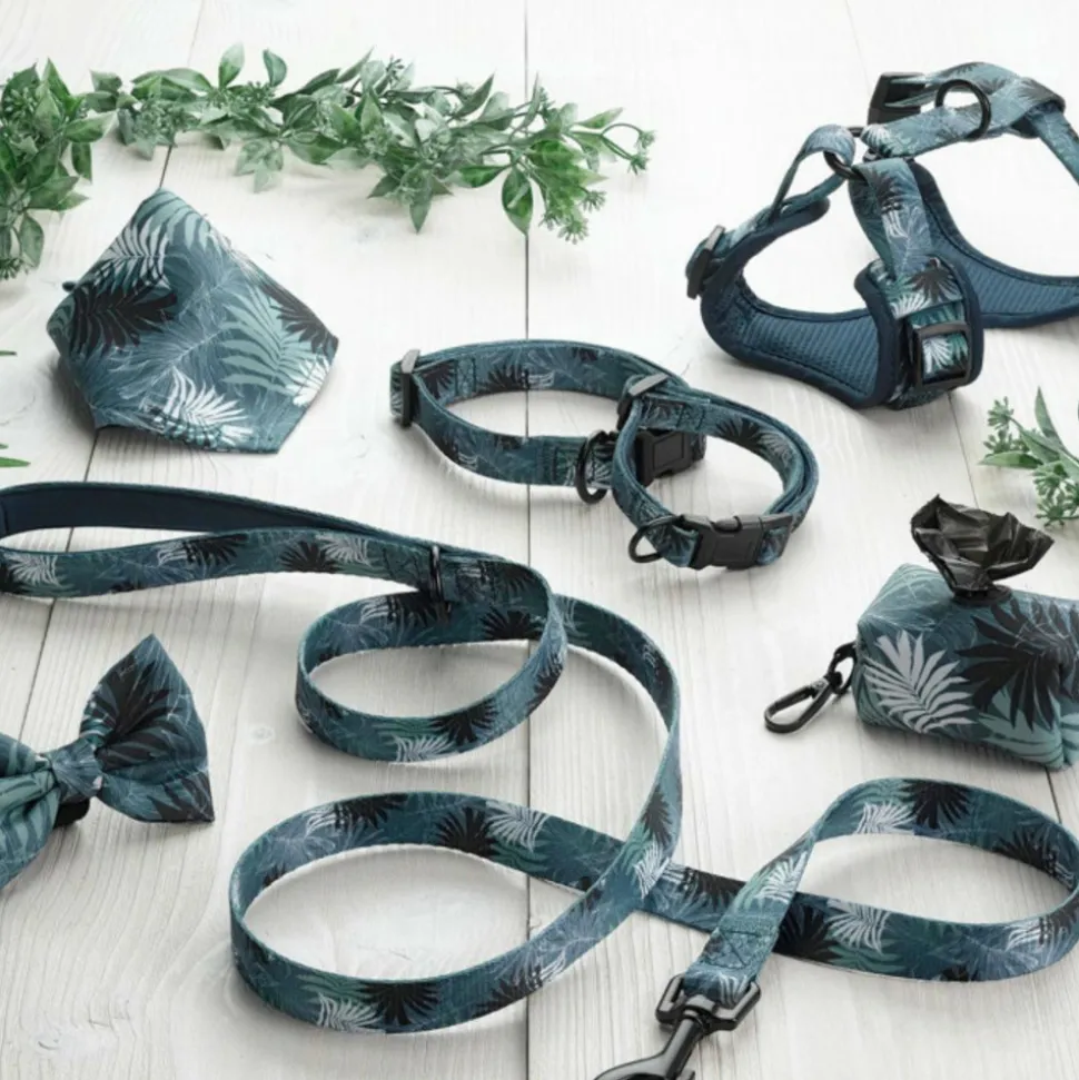 PARIS PRIX - Distributeur de sacs à excréments "eden" 9cm bleu