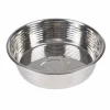 PARIS PRIX - Gamelle pour chien & chat "antidérapant" 21cm argent