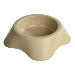 PARIS PRIX - Gamelle pour chien & chat "mocaccino" 500ml taupe