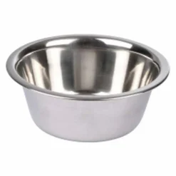 PARIS PRIX - Gamelle pour chien & chat "repas" 11cm argent