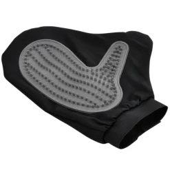 PARIS PRIX - Gant de brossage pour chien & chat "1 face" 24cm noir